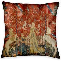 Lady & Unicorn Cushion Cover