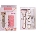 4-in-1 Waterproof Electric Lady Shaver & Epilator - Wet & Dry, Pain-Free for Face & Body | Wowcher