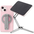 Magnetic iPhone Stand with MagSafe Adjustable Foldable Tripod