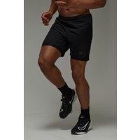 Pantalón Corto Man Active Resistente 2 En 1, Negro