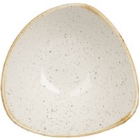 Churchill Stonecast Barley White Triangular Bowl 6 Inches / 15.3cm (Case of 12)