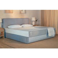 TEMPUR EASE� 22 Mattress + Premium Divan Bed, Silver, 2 Drawer, Double