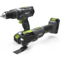 Combi Drill & Multi Tool Bundle (Grey)