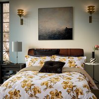 Ted Baker Midnight Garden Super Kingsize Duvet Cover SET, Ochre