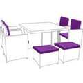 12-16 Piece Rattan Cushion Set