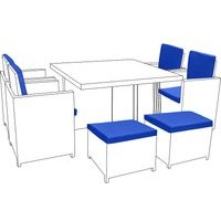 12-16 Piece Rattan Cushion Set