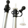 2 pcs Aluminium Telescopic Canopy Poles 230cm