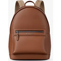 MK Sac à dos Jet Set en cuir grainé - Marron - Michael Kors
