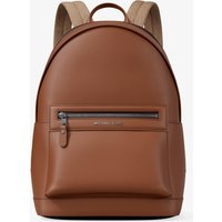 MK Sac à dos Jet Set en cuir grainé - Marron - Michael Kors