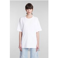 T-Shirt  in Cotone Bianco