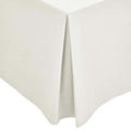 1951 Plain Dye Percale Single Valance, Cream