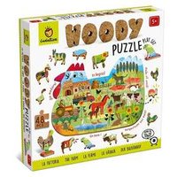 Fattoria. Woody Puzzle - animali