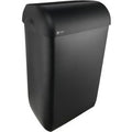 Afvalbak BlackSatino open inworp 43 liter zwart 331760