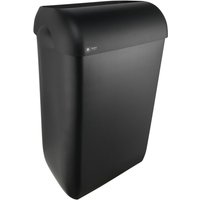 Afvalbak BlackSatino open inworp 43 liter zwart 331760