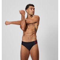 Slip de bain Homme Medley Logo noir/rouge