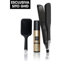 ghd Chronos Max Set Completo - Piastra Per Capelli ghd Chronos Max & ghd Bodyguard & ghd Paddle Brush, Bundle Set Nero