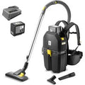 Karcher BVL 5/1 BP Professional 36v Cordless Backpack Vacuum Cleaner 2 x 6ah Li-ion Battery Charger