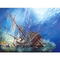 Castorland Puzzle Jigsaw Puzzle - 2000 Pieces - Underwater Shipwreck  - 2000 pieces