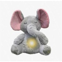 1pc Interactive Soothing Breathing Plush Toy - Ages 3+, Calming, Battery-Operated, Sensory Comfort Buddy | Wowcher