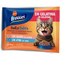 Brekkies Daily Delice 4 x 85 g - Salmone & Tonno in Gelatina