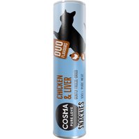 Multipack risparmio! 5 x Cosma snackies DUO - 5 x Petto & Fegato di Pollo (140 g)