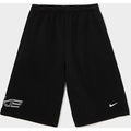 Nike Girls' Baggy Fleece Shorts Junior, zwart