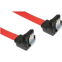 0.9m Locking SATA v2 Data Cable - Right Angled