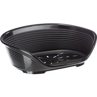 Ferplast Cesta Siesta Deluxe nera - Set Tg. 4: Cesta + piedini
