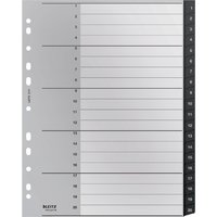 Tabblad Leitz Recycle A4 11-gaats 1-20 extra breed PP