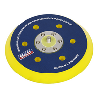 Sealey DA Dust-Free Backing Pad for Hook-and-Loop Discs Ø145mm 5/16"UNF