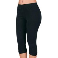 Calça Corsário em Cotton Preta