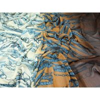 Deadstock Polyester Georgette Fabric Caramel