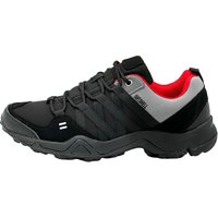 Herren atmungsaktive Wanderschuhe Schwarz-Rot 43