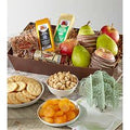 Sympathy Fruit and Snacks Gift Tray with Greeting Card - FedEx
