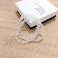 Moonstone Triple-Wrap Bracelet