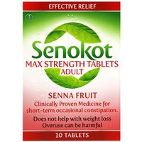 Senokot Max Strength Tablets Adult 10