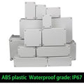Waterproof Plastic Enclosure Box Electronic ip67 Project Instrument Case Electrical Project Box ABS Outdoor Junction Box Housing