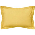 1951 50/50 Percale Oxford Pillowcase, Ochre