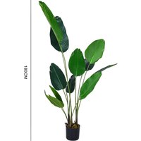 Artificial Plants Banana Leaf Tree with Pot
