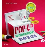 Fold, cut, paint and glue. Pop-up workshop for kids
