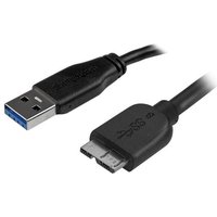 StarTech.com Slim Micro USB 3.0 Cable - M/M - 0.5m (20in)