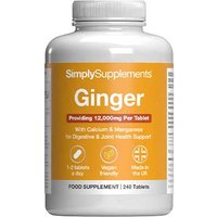 Ginger 12000mg (240 Tablets)