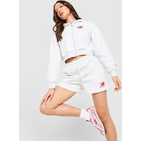 New Balance Chrome Shorts - Grijs- Dames, Grijs