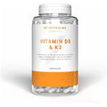 Vitamin D3 & K2 Capsules - 90CAPSULES, 90servings