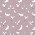 Petronella Hall Wallpaper Egrets E-WP