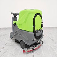 CleanHorse M40 Dust Cleaning Gym Ride on Floor Washer Machine Battery Floor Scrubber