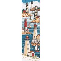 Janlynn Lighthouses Embroidery Kit