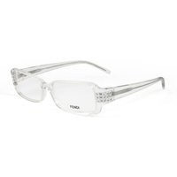 Fendi Unisex Fendi FE62252000 000 Monturas ópticas salida  Blanco  Cuadrada