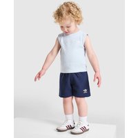 adidas Originals Waffle Tank Top/Shorts Set Infant, Blau