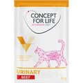 Concept for Life Veterinary Diet Urinary Manzo Buste umido per gatto - Set %: 24 x 85 g